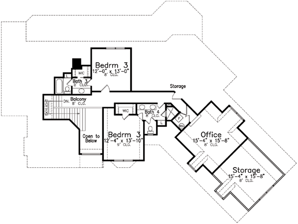 Upper/Second Floor Plan:3-123