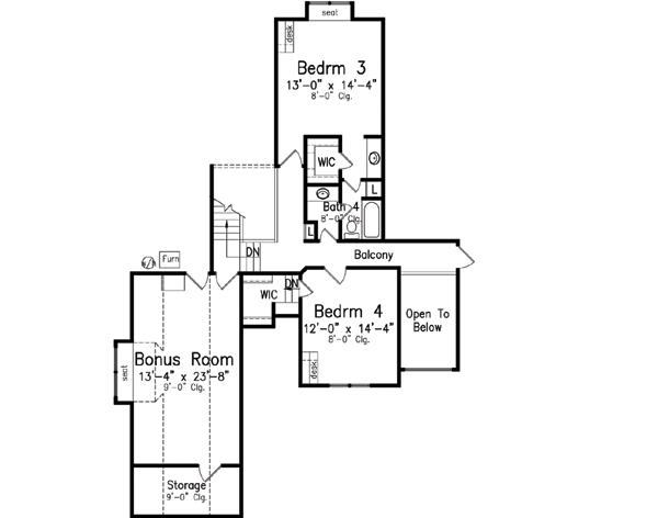 Upper/Second Floor Plan:3-128