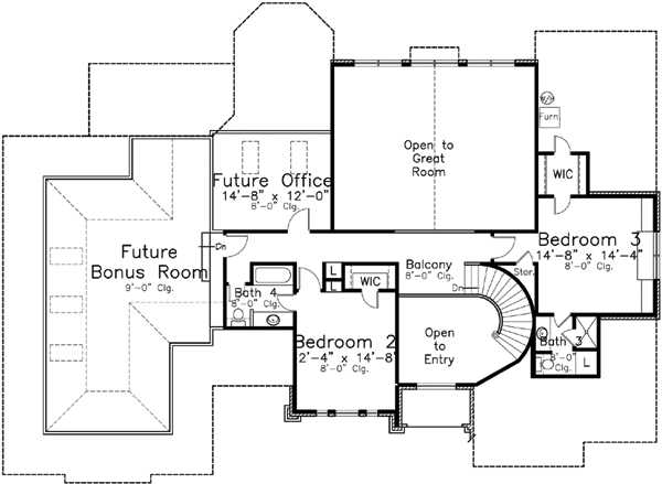 Upper/Second Floor Plan:3-136