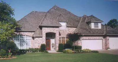 Traditional house plans 3-204 - front exterior, 3,286 sq ft, 4 bed, 3 bath house plans | Monster House Plans
