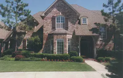 Traditional house plans 3-207 - front exterior, 3,424 sq ft, 4 bed, 5 bath house plans | Monster House Plans