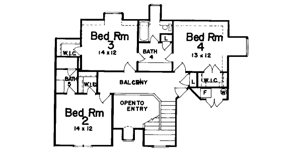 Upper/Second Floor Plan:3-207