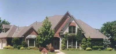 European house plans 3-209 - front exterior, 3,510 sq ft, 4 bed, 3 bath house plans | Monster House Plans