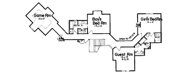 Upper/Second Floor Plan:3-209