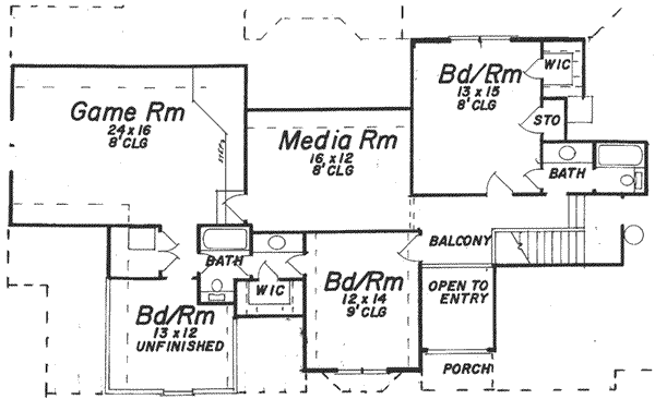 Upper/Second Floor Plan:3-213