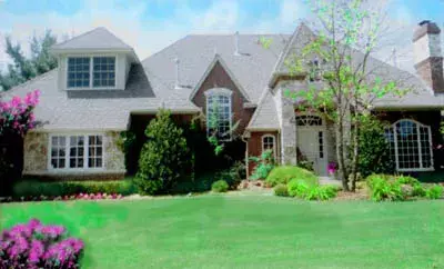 European house plans 3-232 - front exterior, 4,748 sq ft, 4 bed, 4 bath house plans | Monster House Plans