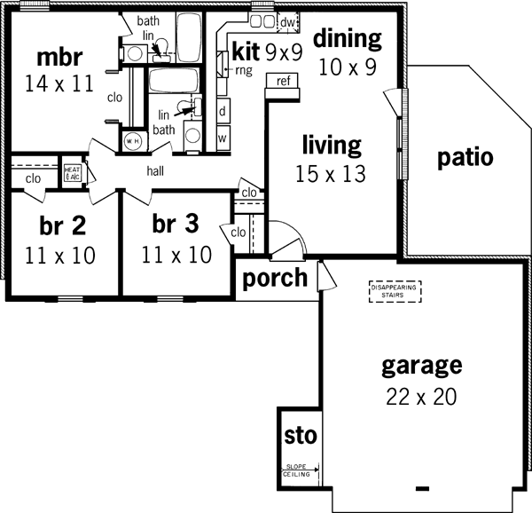 Main Floor Plan: 30-114