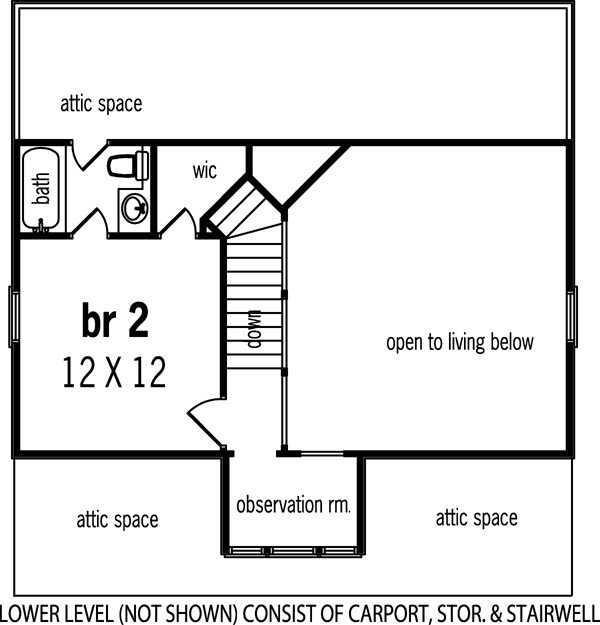 Upper/Second Floor Plan:30-133