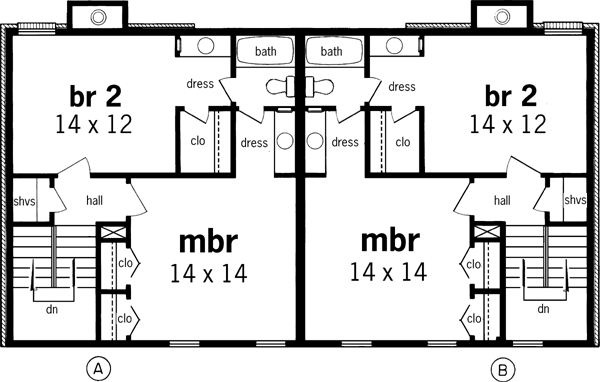 Upper/Second Floor Plan:30-138