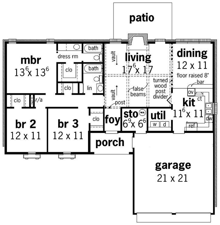 Main Floor Plan: 30-144