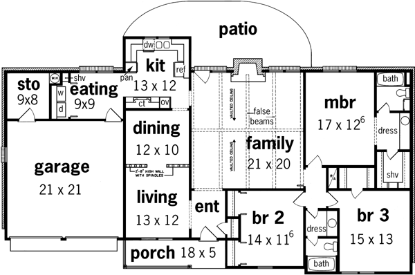 Main Floor Plan: 30-196