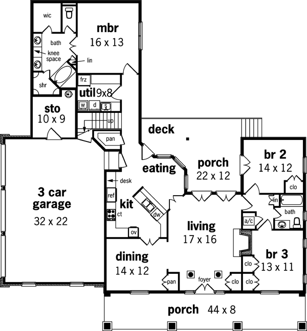 Main Floor Plan: 30-217