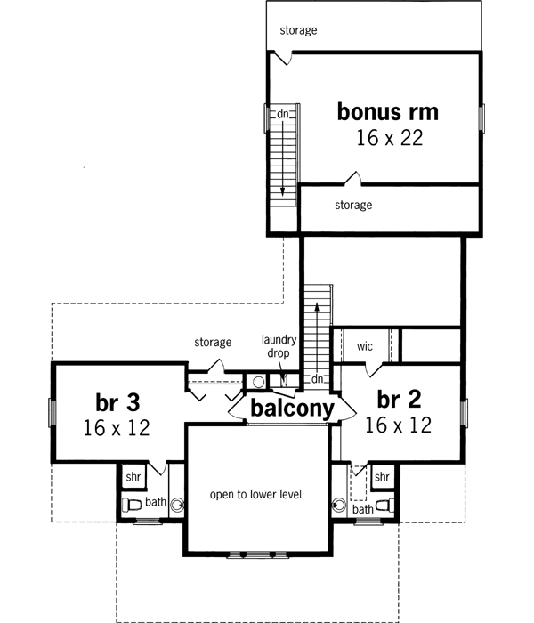 Upper/Second Floor Plan:30-237