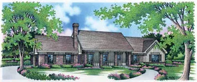 Country house plans 30-249 - front exterior, 2,358 sq ft, 3 bed, 2 bath house plans | Monster House Plans