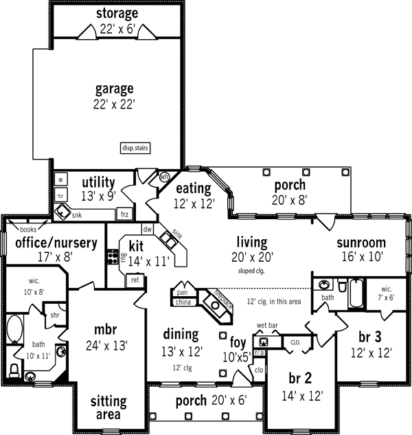 Main Floor Plan: 30-259