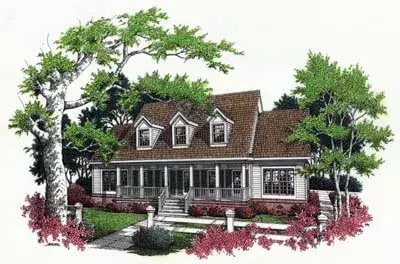 Country house plans 30-291 - front exterior, 3,012 sq ft, 4 bed, 3 bath house plans | Monster House Plans