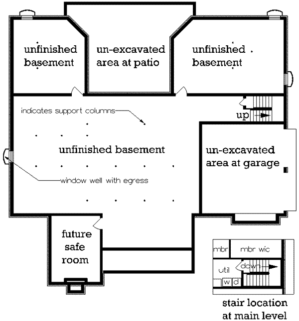 Lower Floor Plan:30-294