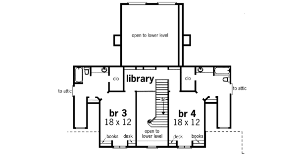 Upper/Second Floor Plan:30-314