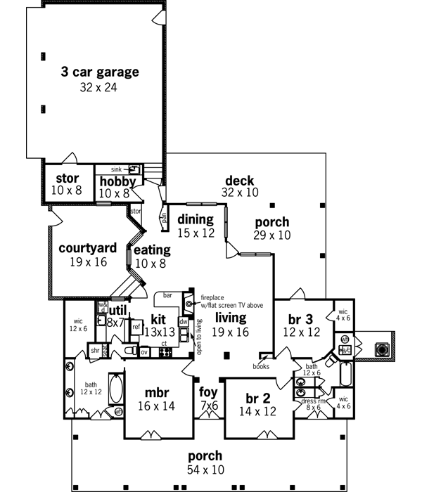 Main Floor Plan: 30-336