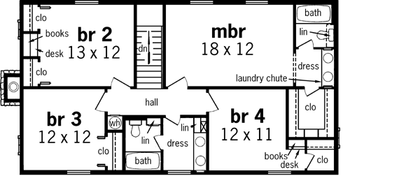 Upper/Second Floor Plan:30-339