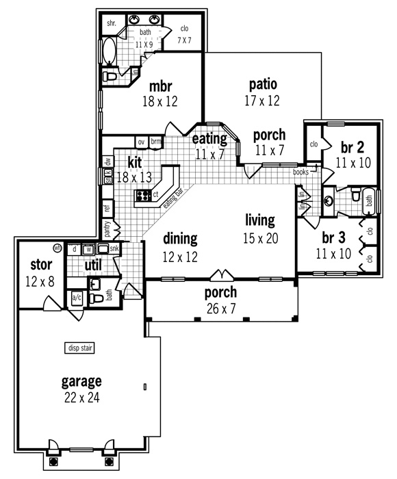 Main Floor Plan: 30-348