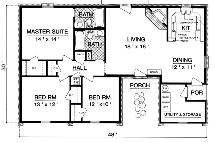 Main Floor Plan: 30-395