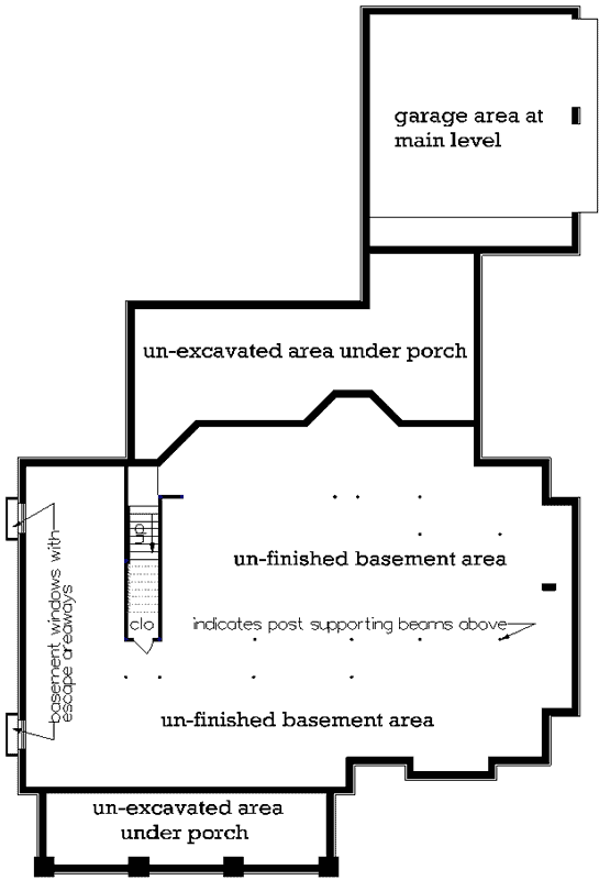 Craftsman Style Home Design Plan: 30-402