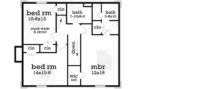 Upper/Second Floor Plan:30-430