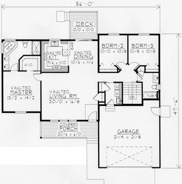 Main Floor Plan: 31-112