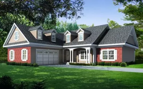 Southern house plans 31-130 - front exterior, 2,166 sq ft, 3 bed, 2 bath house plans | Monster House Plans
