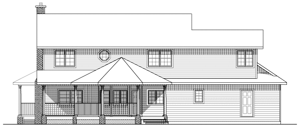 Rear Elevations Plan:32-107