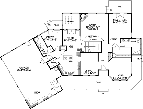 Main Floor Plan: 33-164