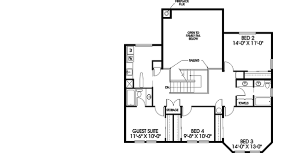 Upper/Second Floor Plan:33-164