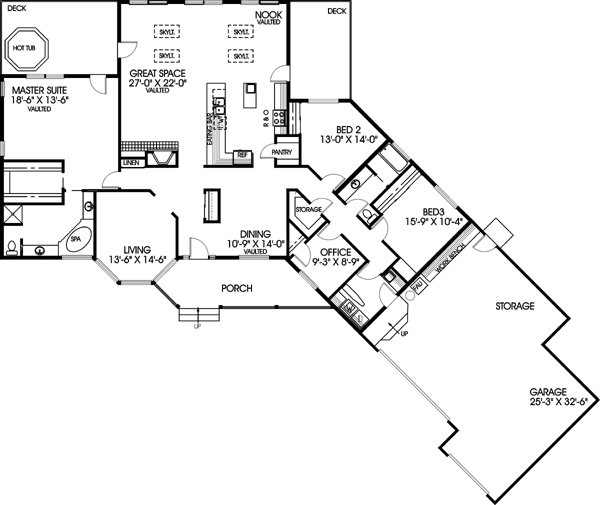 Main Floor Plan: 33-188