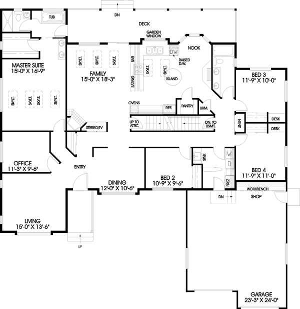 Main Floor Plan: 33-215