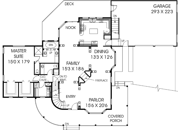 Main Floor Plan: 33-322