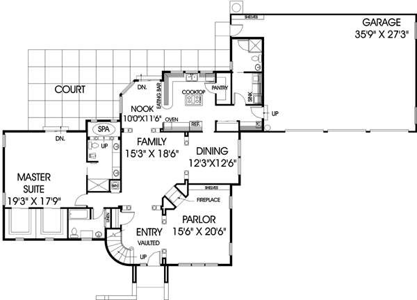 Main Floor Plan: 33-336