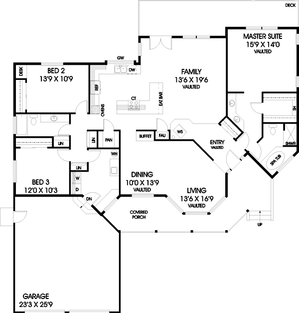 Main Floor Plan: 33-357