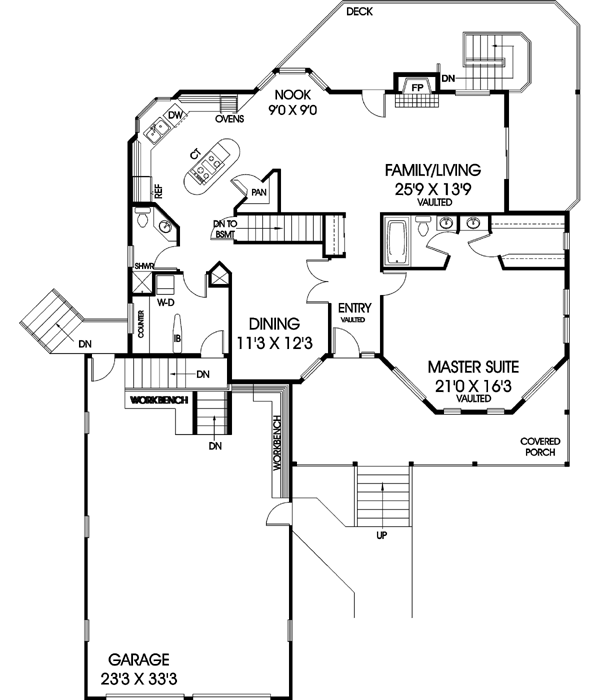 Main Floor Plan: 33-360