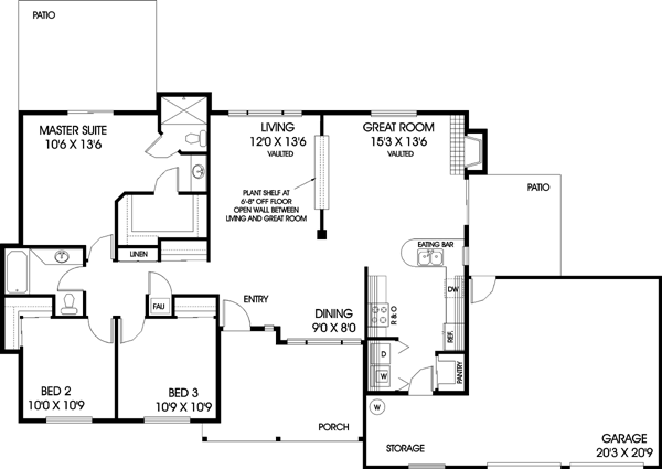 Main Floor Plan: 33-368