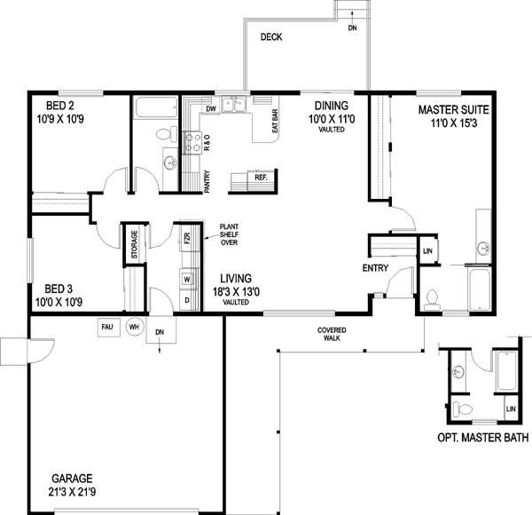 Main Floor Plan: 33-392