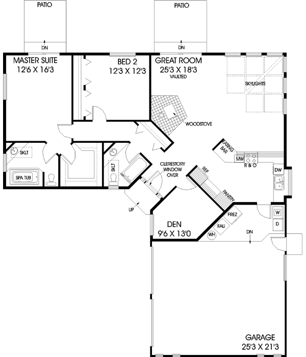 Main Floor Plan: 33-400