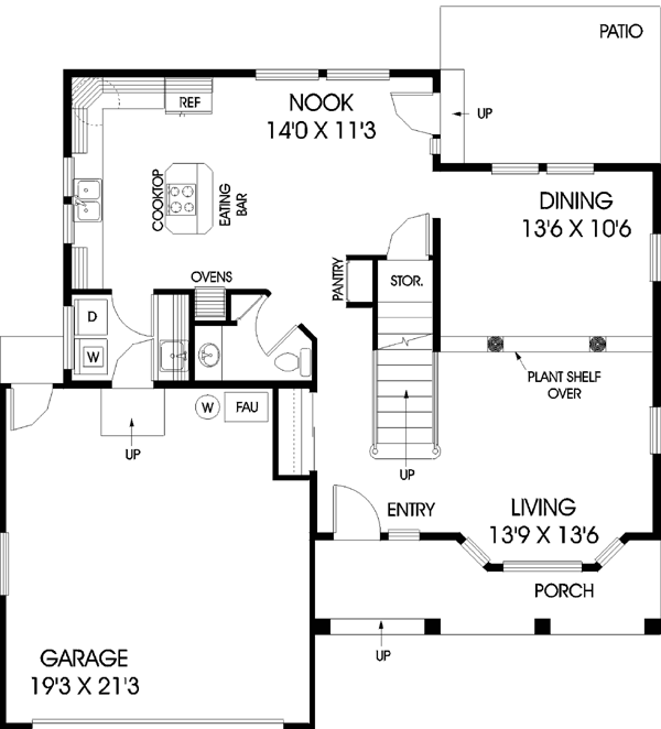 Main Floor Plan: 33-407