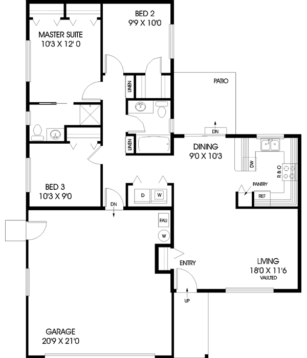 Main Floor Plan: 33-409