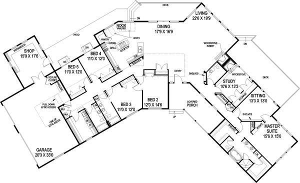 Main Floor Plan: 33-424