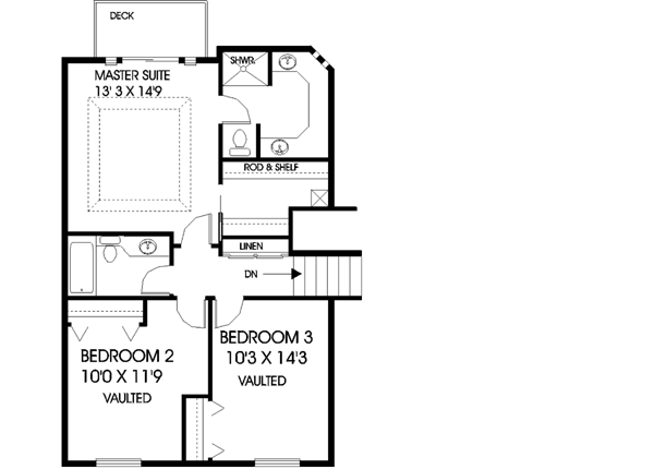 Upper/Second Floor Plan:33-473