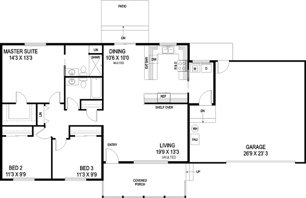 Main Floor Plan: 33-507
