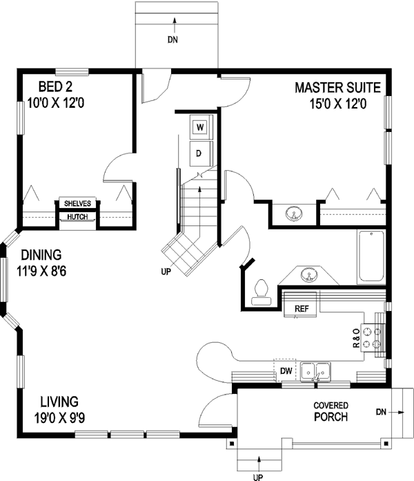 Main Floor Plan: 33-522