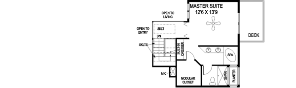 Upper/Second Floor Plan:33-534