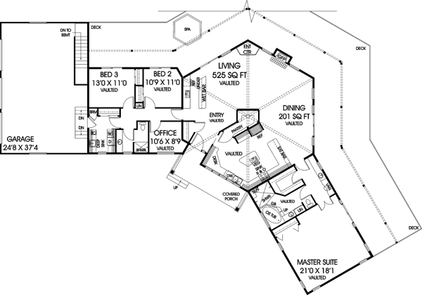 Main Floor Plan: 33-600